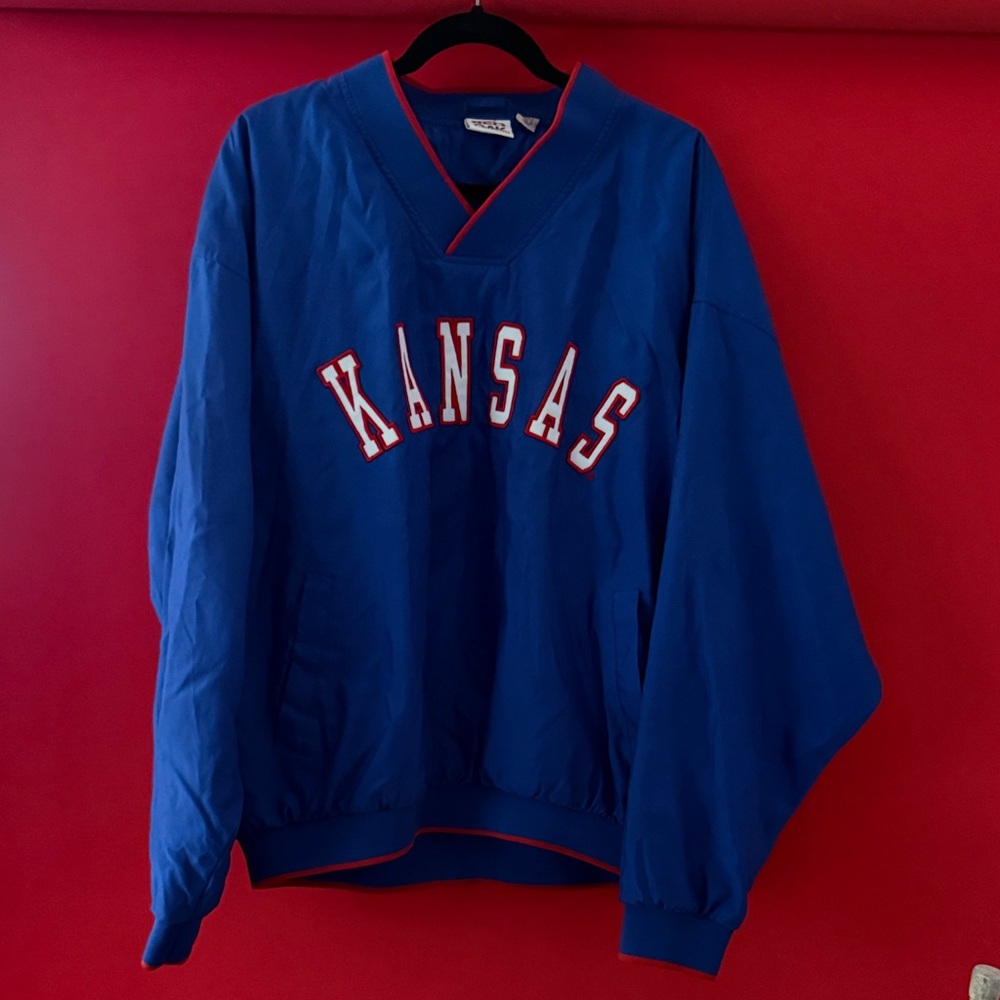 Kansas Blue Pullover Jacket - Men's